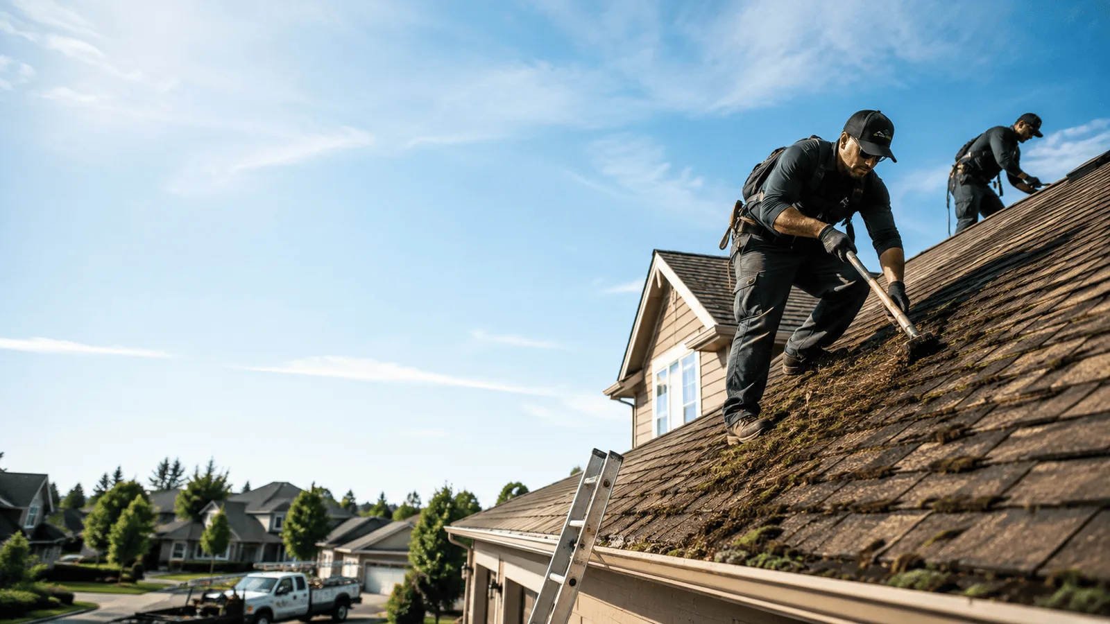 Roof Moss Removal in Schuyler, NE near me